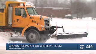 Kansas City area braces for winter weather on New Year's Day