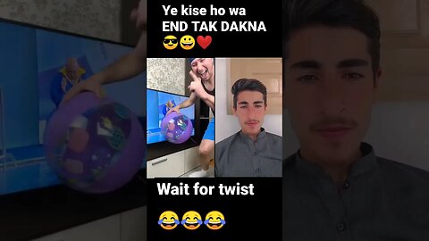 Ye Kise ho wa😂😂| End tak dakna |wait for twist#shorts #viral #youtube