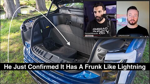 YESSSSS! FRUNK! The Only Better Thing Ford Lightning Had, Now CyberTruck Does Too!