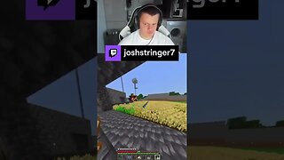 Hitting the billy bounce in the back 😱😂#5tringer #minecraft #minecraftpocketedition #twitch #shorts