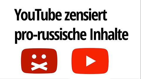 YouTube sperrt Inhalte, die als Leugnung der russischen Invasion interpretiert werden könnten