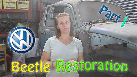Beetle Restoration Part 1 | Michelle's first project