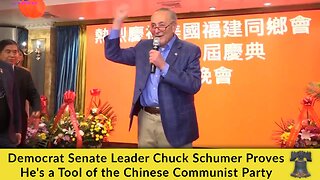 Democrat Senate Leader Chuck Schumer Proves He's a Tool of the Chinese Communist Party