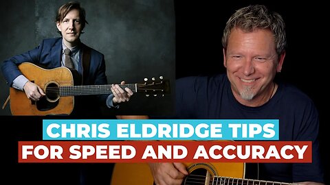 How to PICK FASTER on Acoustic Guitar — Chris Eldridge's Killer Tips!