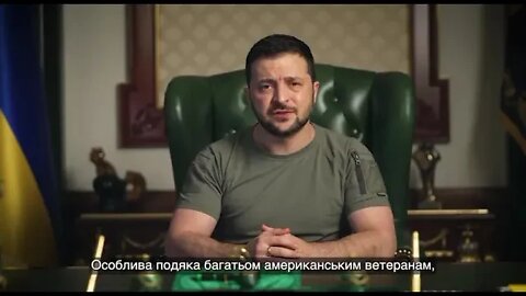 🇺🇦Graphic War18+🔥"USA Veterans Zelensky" Greets US Military Thank You(English) - God Bless America