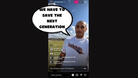 PERCY KEITH IG LIVE ON MENTAL CLARITY, SAVING THE NEXT GENERATION, NLE CHOPPA + PERKS OF BEING FIT