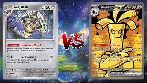 Pokemon TCG Live Aegislash Anti Meta VS Gholdengo EX Scizor!!