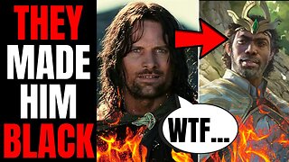 Aragorn Is BLACK Now | Lord Of The Rings Fans DESTROY Wizards Of The Coast For Woke MTG Cards