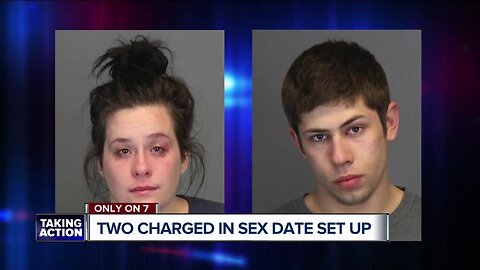 Couple accused of luring man to golf club for sex, then stabbing & robbing him