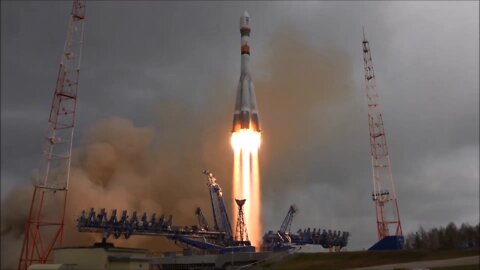 Russian Aerospace Forces conducted a successful launch of the Soyuz-2.1a launch vehicle from Plesets