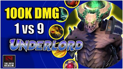 NEW UNDERLORD BUILD is NUTS - Easiest Offlane Hero to CARRY - Dota 2 Gameplay