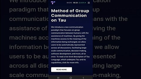 43 Method of Group Communication on Tau💎#shorts #taunet #Tau #CollaborativeSoftwareDevelopment