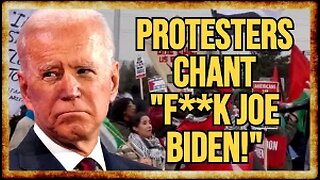 Arab Voters ANGRILY PROTEST Biden's Michigan Visit