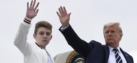 Barron Trump tests positive for COVID-19