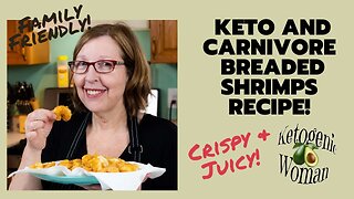 Keto Shrimp Recipe | Carnivore Breaded Shrimps and Sauce Ideas!