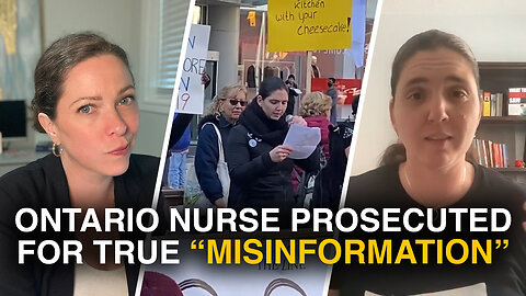 Ontario nurse continues her battle for medical free speech against her regulator
