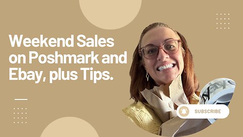 This Weeks Sales and Profits with Tips on Reselling.