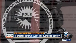 Palm Beach County Inspector General audit finds West Palm Beach owes county $10K for over billing