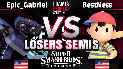 FPS3 Online Losers Semis - Epic_Gabriel (R.O.B.) vs. Armada | BestNess (Ness) - Smash Ultimate