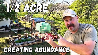 Creating Abundance on Our Half Acre Homestead