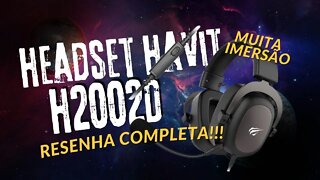 HEADSET GAMER HAVIT H2002D - CHEGOU A 1ª ENTREGA DO 11.11 DO ALIEXPRESS! RESENHA COMPLETA: É BOM?