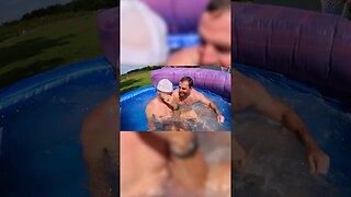 #shorts MERMAID PARTY | REAL MERMAID SHOWS UP AT OUR PARTY | MERMAID GOES DOWN WATERSLIDE | CIWTG