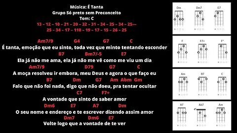 É tanta clássico das rodas de pagode #cavaquinho #pagode #cifrassimplificadas