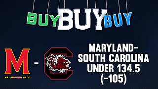 Back Maryland Vs. South Carolina To Go Under On Monday Night