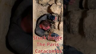 The dangers of the Paris Catacombs! #abandoned #adventure #urbex #urbanexploration #scary #shorts