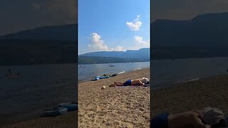 Relaxing at Shuswop Lake #camping #shuswaplake #shorts