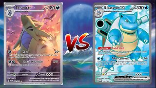 Pokemon TCG Live Tyranitar VS Blastoise EX Pidgeot EX!!