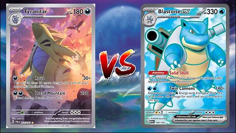 Pokemon TCG Live Tyranitar VS Blastoise EX Pidgeot EX!!