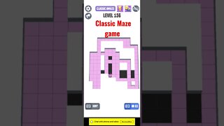 Classic Maze Game Level 156. #shorts