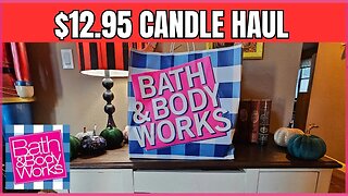 $12.95 Bath & Body Works Candle Haul | Plus Walmart Spooky Animated Books | #bathandbodyworks