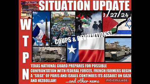 SITUATION UPDATE: COUPS & REVOLUTIONS! TEXAS NATIONAL GUARD PREPARES FOR POSSIBLE CONFRONTATION...