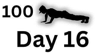 100 pushups a day DAY 16