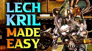 Warframe How To Beat LT LECH KRIL Guide - Excalibur Warframe Location