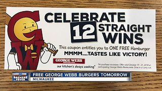 George Webb readies for hungry fans, free burger giveaway