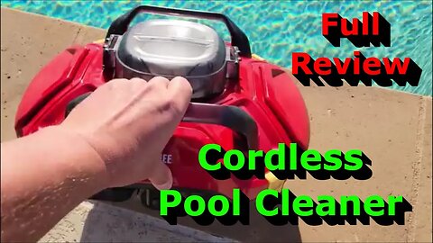 Full Review - Why We Like This Cordless Robotic Pool Cleaner