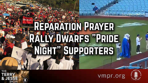 23 Jun 23, The Terry & Jesse Show: Reparation Prayer Rally Dwarfs "Pride Night" Supporters