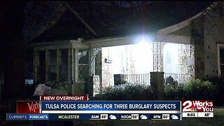 Tulsa police searching for three burglary suspects