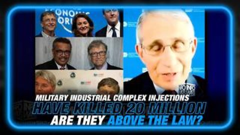The Military Industrial Complex Injections Killed 20 Million People, Are They Above The Law?