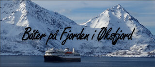 Båter på Fjorden i Øksfjord