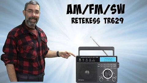 Retekess TR629 Shortwave Radio with USB based recording. Not bad!