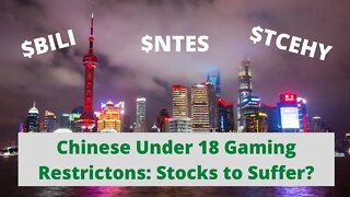 Chinese Gaming Crackdown - Stocks to Suffer?
