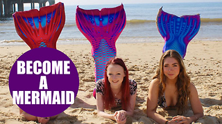 Sea lovers can BECOME MERMAIDS thanks to a beach babe