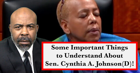 Sen. Cynthia A Johnson of MI Disrupted Hearings in Michigan BUT WHY? Some Thoughts About Her Actions
