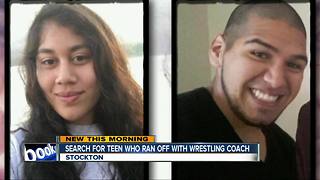 Search on for teen believed to be with wrestling coach