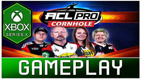 ACL Pro Cornhole | Xbox Series X Gameplay | First Look