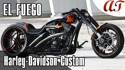 Harley-Davidson DRAGSTER Custom: EL FUEGO * A&T Design